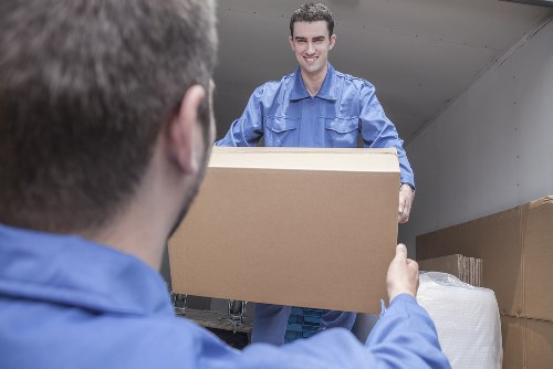 Careful box labelling and wrapping during a residential move in Richmond Upon Thames