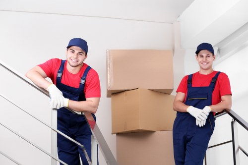 Local office removals team planning a business move in Richmond Upon Thames