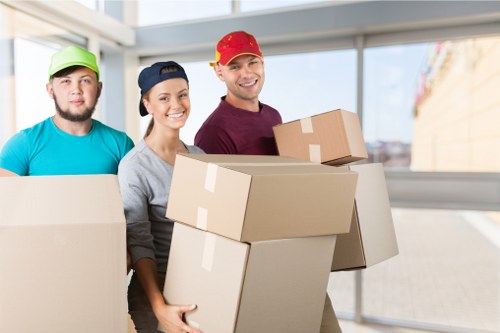 Removal team beginning a safe move in Richmond Upon Thames