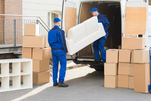 Careful loading of boxes and household items in Richmond Upon Thames