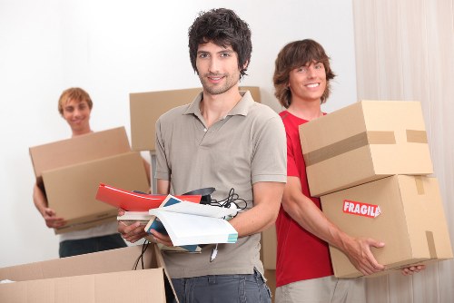 Removals vehicle and moving crew for a local apartment move in Richmond Upon Thames