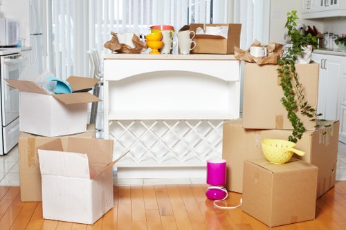 Removal team packing and loading a home in Richmond Upon Thames