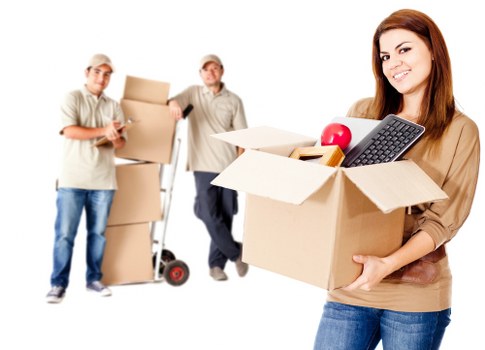 User managing cookie preferences on a removal company website