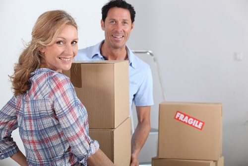 Fragile-item packing boxes for a house move in Richmond Upon Thames