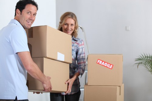 Local moving team handling apartment access and stairs in Richmond Upon Thames